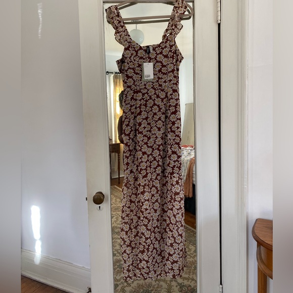 H&M Chiffon Floral Daisy Dress - Picture 3 of 4